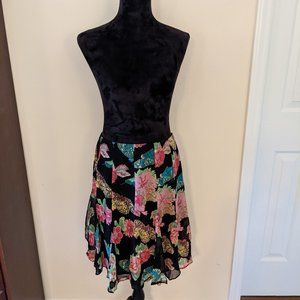 Floral Karen Kane Lifestyle Skirt